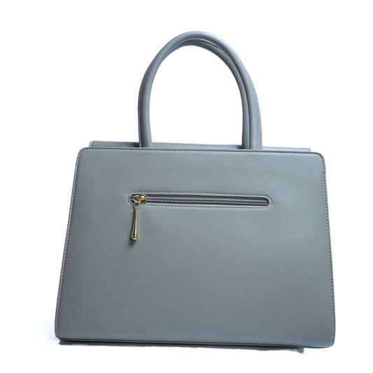 Classic Plain Design Everyday Leather Handbag – Timeless Elegance by El Rosey