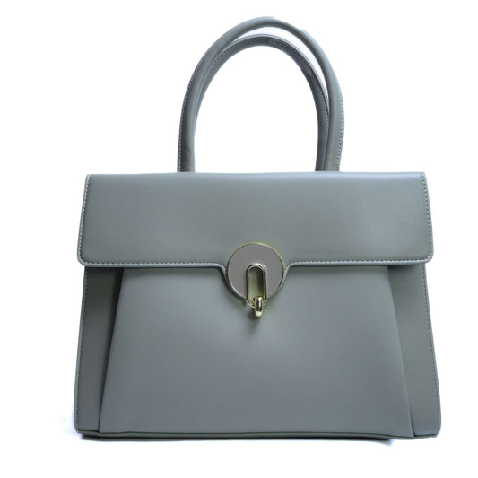 Classic Plain Design Everyday Leather Handbag – Timeless Elegance by El Rosey